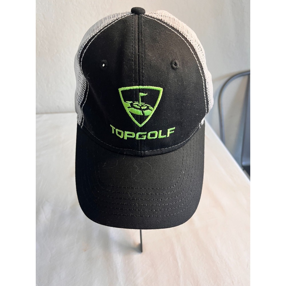Vintage Rare Top Golf Golfing Adjustable Hat Cap driving range club‎